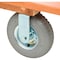 Global Industrial Platform Truck w/Hardwood Deck, 60 x 30, 1200 Lb. Capacity, 8 Pneumatic Casters 952504P - alternate 2